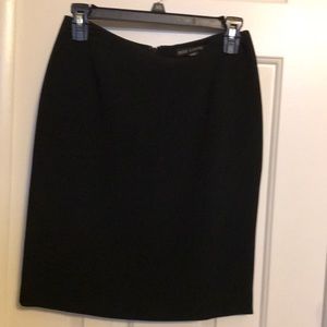 Black skirt 19” length with lining by Petite Sophisticate